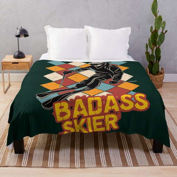 Item preview, Badass vintage skier designed and sold by SidTastic .