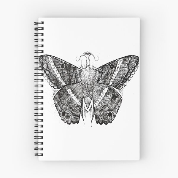 Item preview, Black Witch Moth designed and sold by Jade Pearce.