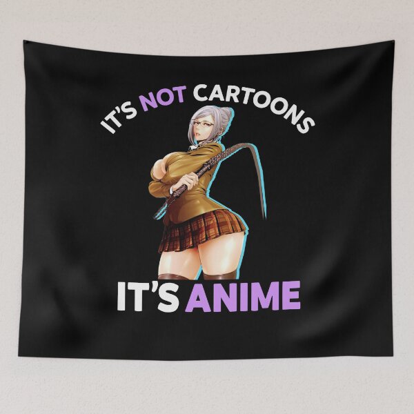 Item preview, Shiraki Meiko not cartoons anime waifu kawaii art designed and sold by JackLesbie95.