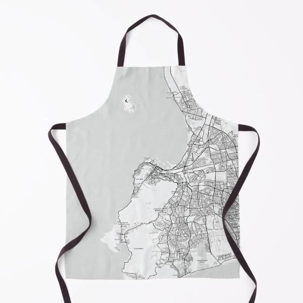 Item preview, Cape Town, South Africa Map (Theme 1) designed and sold by Mapnify.
