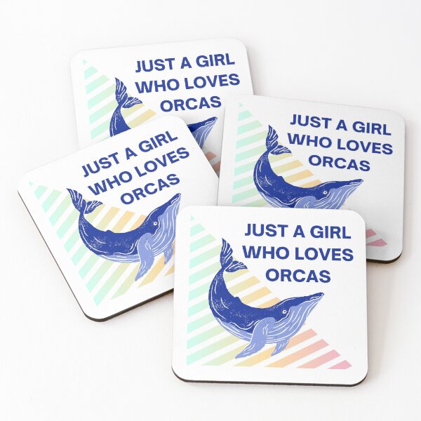 Item preview, Just a girl who loves orcas designed and sold by Shash31.
