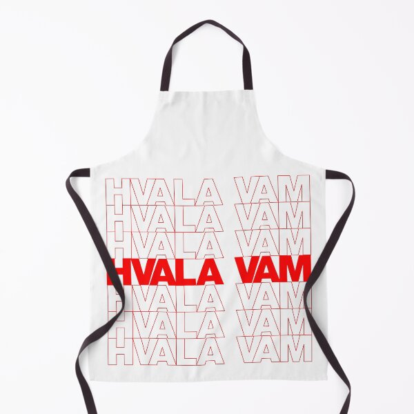 Item preview, Classic Thank You Repeating Pattern - Croatian (hvala vam) designed and sold by jdotrdot712.