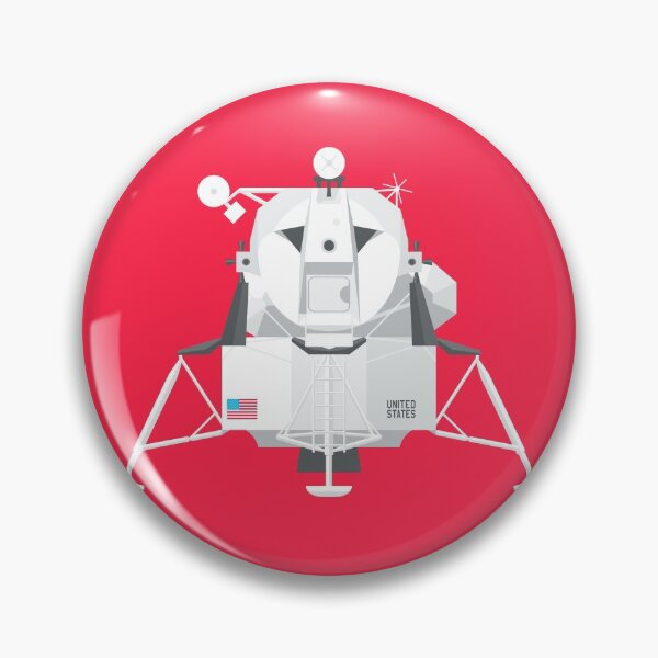 Item preview, Apollo Lunar Module Lander - Crimson designed and sold by VoodooCircus.