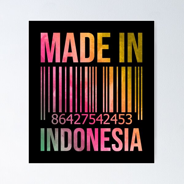 Item preview, Made in Indonesia in Watercolor designed and sold by XCIV.
