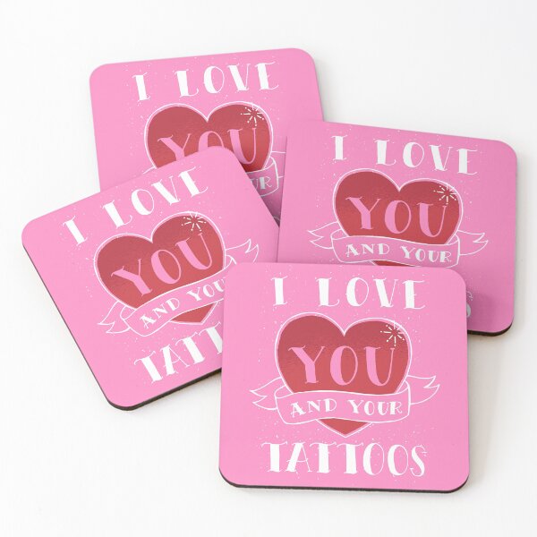 Item preview, Te amo a ti y a tus tatuajes. designed and sold by Piztees.