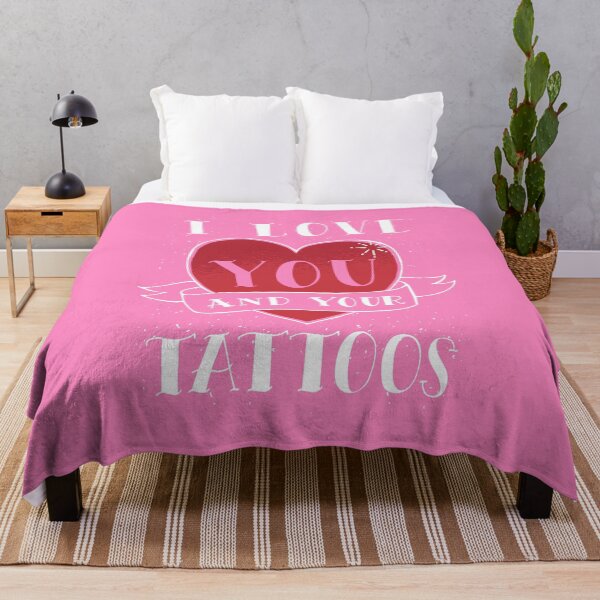 Item preview, I love you and your tattoos designed and sold by Piztees.