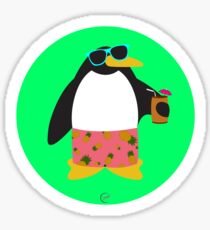 Party Penguin Sticker