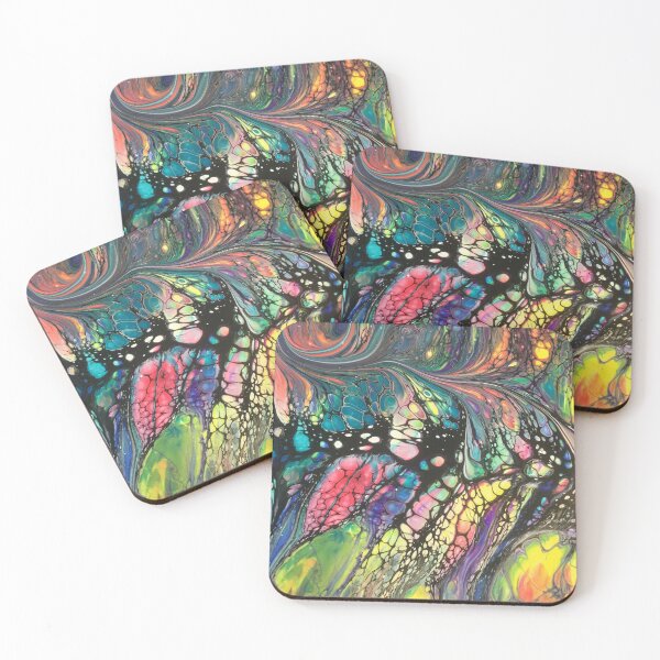 Item preview, Abstract Bloom Art Bold and Bright designed and sold by Rivvyarts.