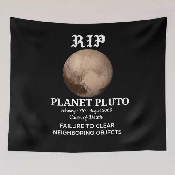 Item preview, RIP Planet Pluto  designed and sold by STDesigns01.