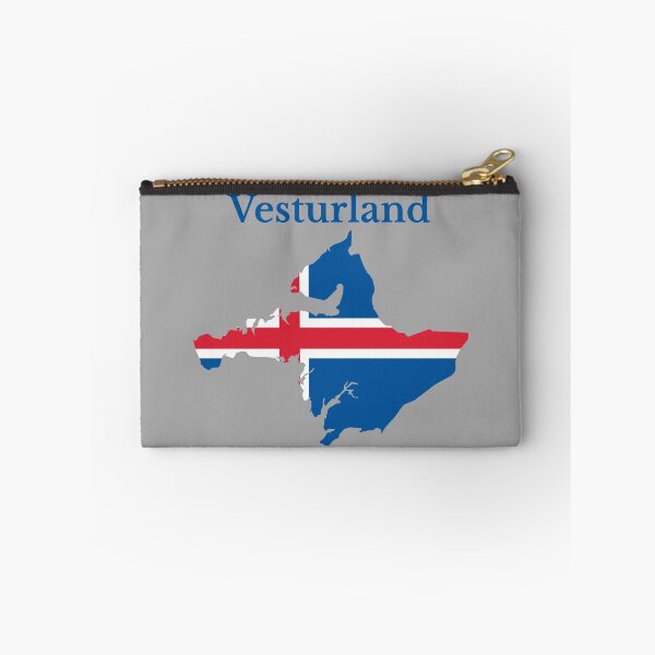 Artikelvorschau, Karte der westlichen Region Islands. entworfen und verkauft von marosharaf.