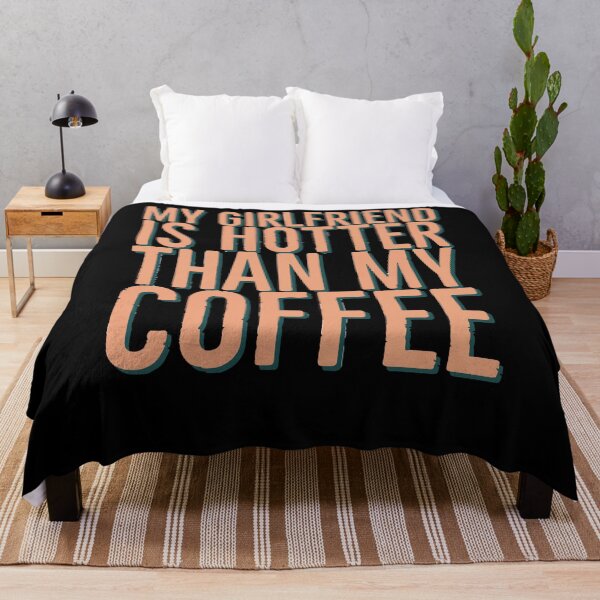 Item preview, Copy of my girlfriend is hotter than my coffee designed and sold by Store Artilia.