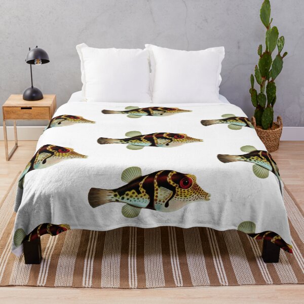 Item preview, Valentines Sharpnose Puffer - Fish Print - Vintage Print designed and sold by Studio66Designs.