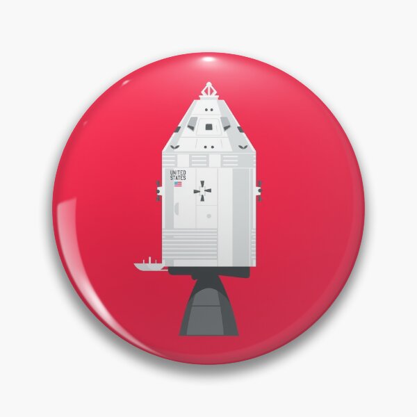 Item preview, Apollo Command and Service Module - Crimson designed and sold by VoodooCircus.