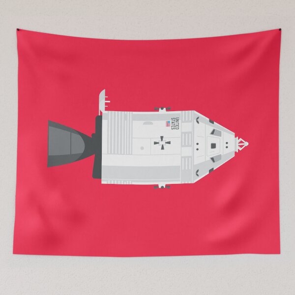 Item preview, Apollo Command and Service Module - Crimson designed and sold by VoodooCircus.