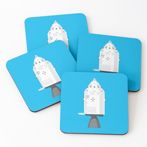 Item preview, Apollo Command and Service Module - Cyan designed and sold by VoodooCircus.