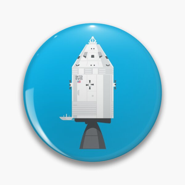 Item preview, Apollo Command and Service Module - Cyan designed and sold by VoodooCircus.