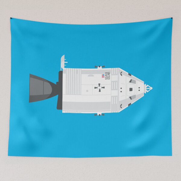 Item preview, Apollo Command and Service Module - Cyan designed and sold by VoodooCircus.
