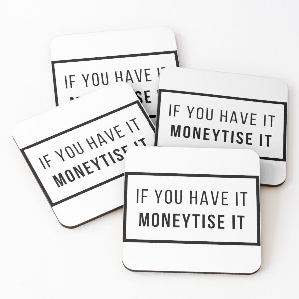 Item preview, Moneytise it. designed and sold by Lost Highway Horror..