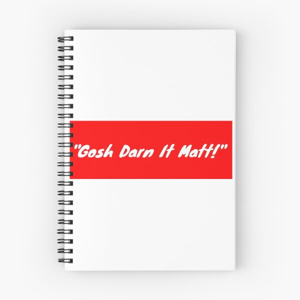 Item preview, Gosh Darn It Matt! Quote Gaming Gamer Esports Red designed and sold by GamerSpotlight.