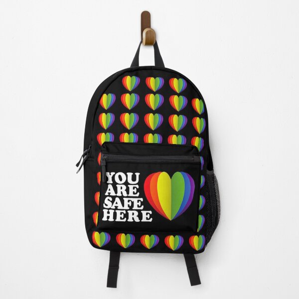 Item preview, LGBTQ Sign Safe Space Ally Flag designed and sold by aronia.
