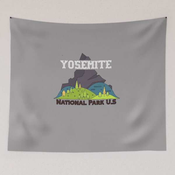 Item preview, Yosemite National Park, awesome gift for hiking lovers and park visitors designed and sold by abdelhak2005.
