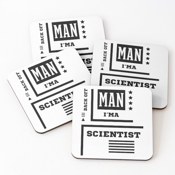 Item preview, Back Off Man I'm a Scientist  - Job Occupation Gift Cool designed and sold by DiogoCalheiros.