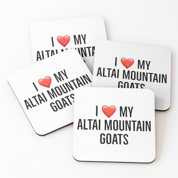 Item preview, I love my altai mountain goats designed and sold by Yviemakes.