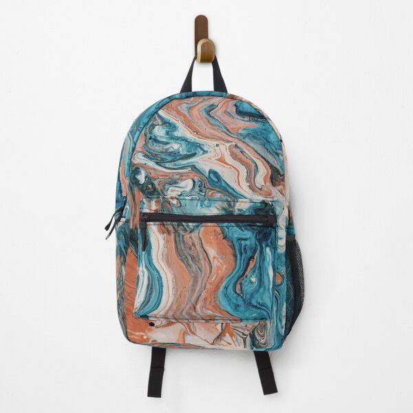 Item preview, Orange, blue and white - Abstract liquid effect designed and sold by Joejo19.