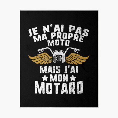 Motard Art Board Prints Redbubble