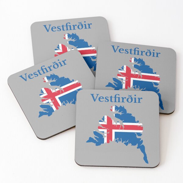 Item preview, Westfjords Region Map, Iceland designed and sold by marosharaf.