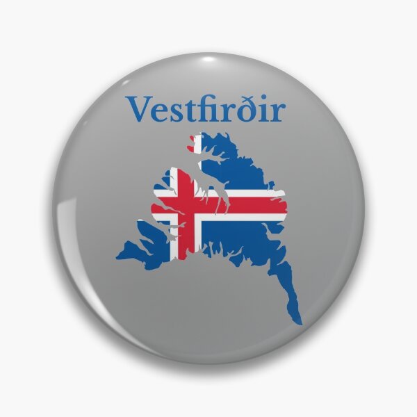 Item preview, Westfjords Region Map, Iceland designed and sold by marosharaf.