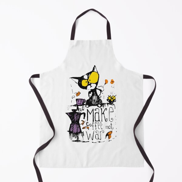 Item preview, Gato negro dice: haz café, no la guerra designed and sold by manuelunsui.