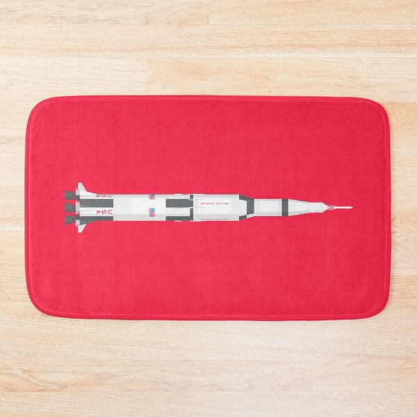 Item preview, Apollo Saturn V Rocket - Crimson designed and sold by VoodooCircus.