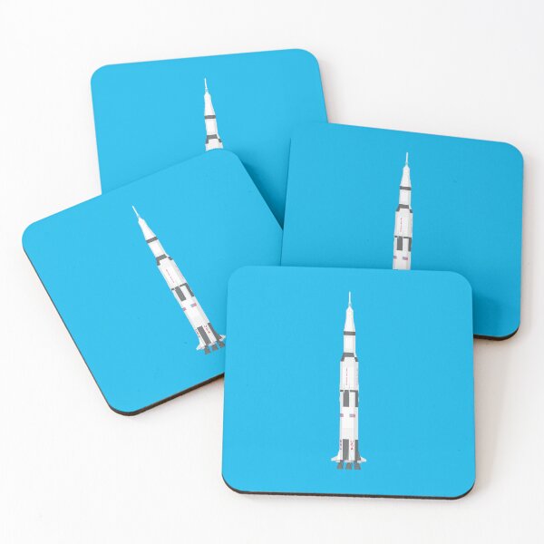 Item preview, Apollo Saturn V Rocket - Cyan designed and sold by VoodooCircus.