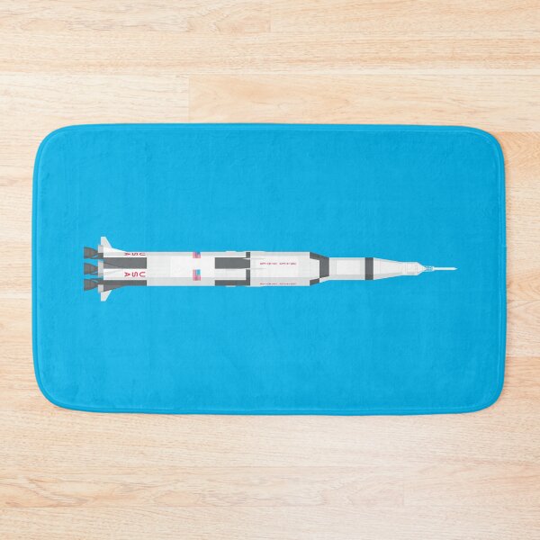 Item preview, Apollo Saturn V Rocket - Cyan designed and sold by VoodooCircus.