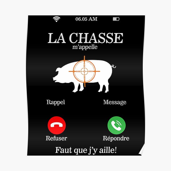 Legende Et Chasseur A La Fois Poster By Anouar Products Redbubble