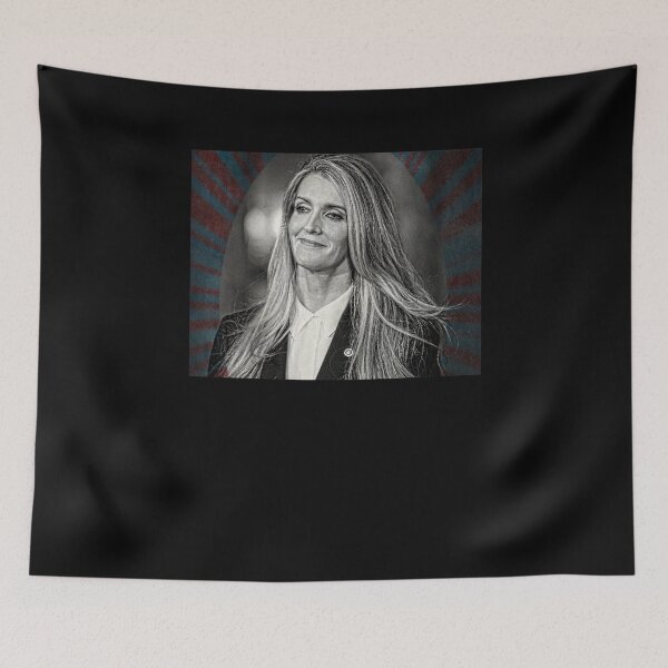 Item preview, Kelly Loeffler Portrait Sketch Political Georgia designed and sold by trendo.