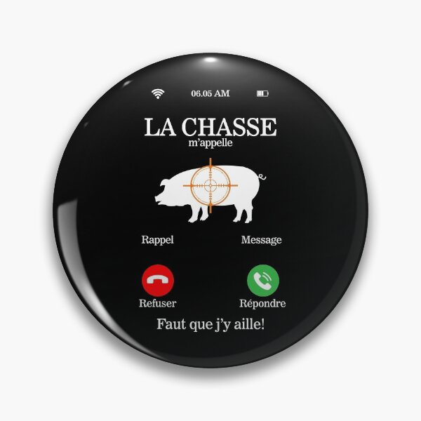 Item preview, Tee shirt chasse homme humour chasseur cadeaux sanglier m'appelle fête des pères designed and sold by Sifoustore.