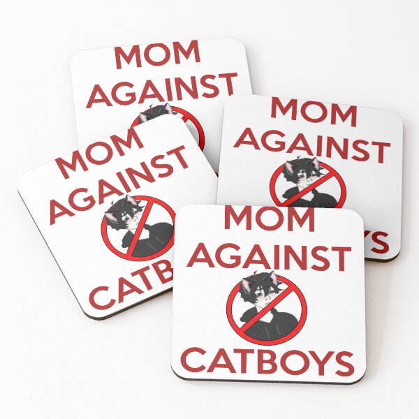 Item preview, mom against catboys designed and sold by wordswithfonts.