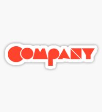 Company The Musical Sticker