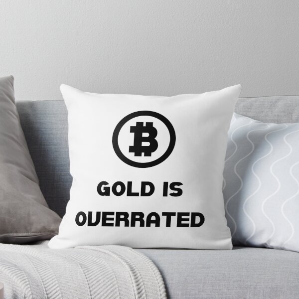 Item preview, Gold is overrated - Bitcoin - cyptocurrancy designed and sold by Moosman.