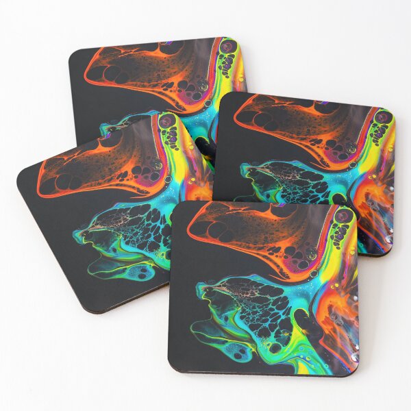 Item preview, Dark with a chance of rainbow  - Abstract liquid effect designed and sold by Joejo19.