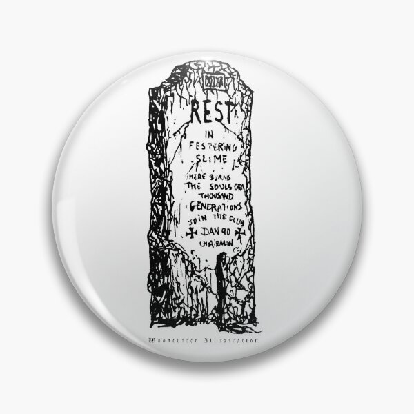 Item preview, Rest in Festering Slime designed and sold by manelwoodcutter.