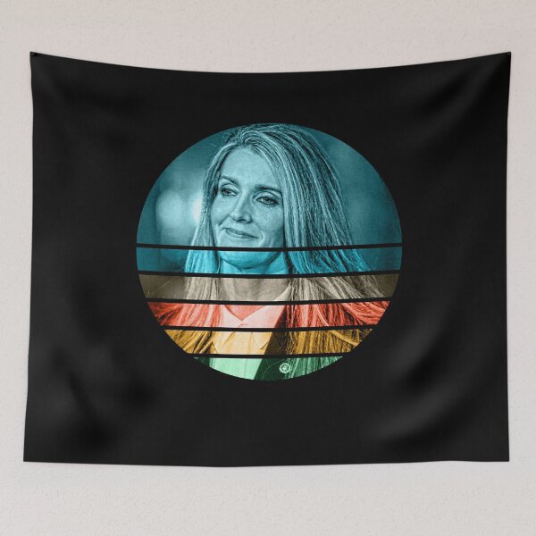 Item preview, Kelly Loeffler Portrait Sketch Political Retro Vintage designed and sold by trendo.