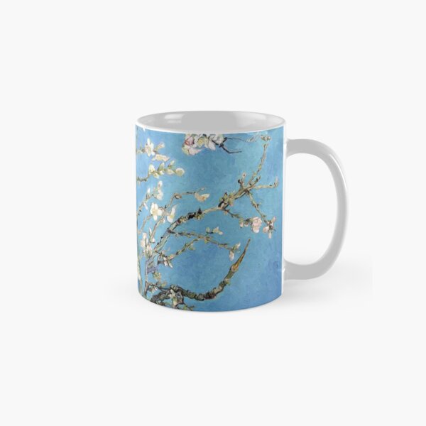 Enhanced van Gogh Painting, Almond Blossom (1890), Natural Classic Mug