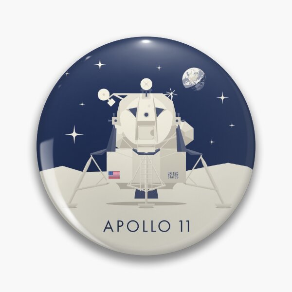 Item preview, Apollo 11 Space - Lunar Lander Module designed and sold by VoodooCircus.