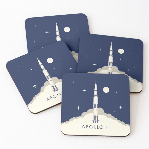 Item preview, Apollo 11 Space - Saturn Rocket A designed and sold by VoodooCircus.