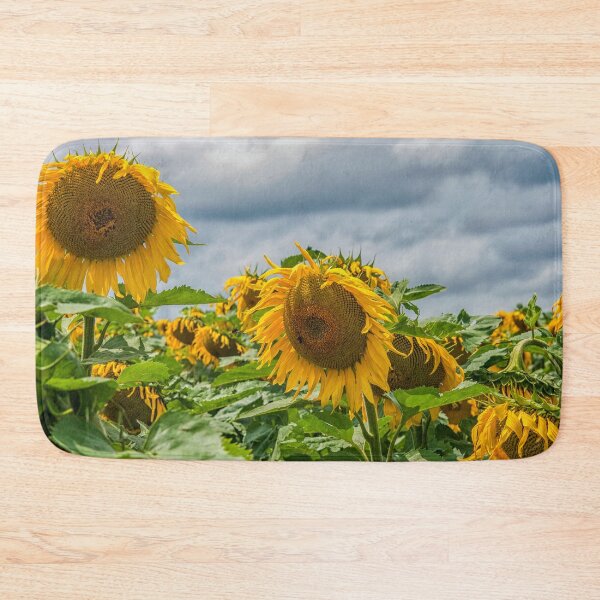 Item preview, Dark sky with sunflowers designed and sold by Photopat.
