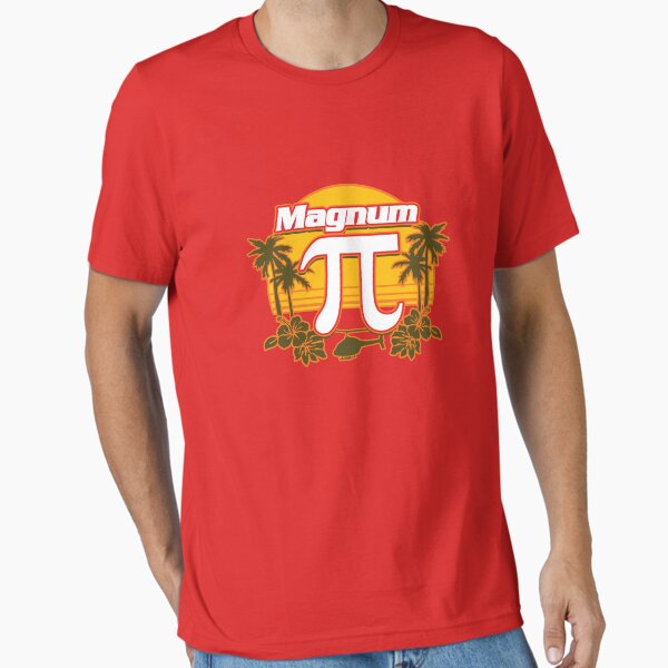 Item preview, Magnum Pi Funny Vintage Sunset Hawaiian Island Design designed and sold by DetourShirts.