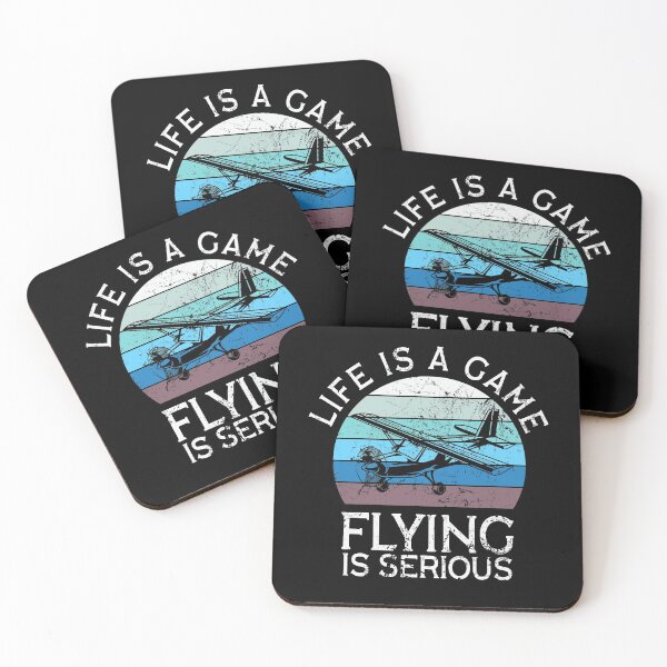 Item preview, RC Plane Joke Life Is A Game Flying Is Serious designed and sold by juvajay.